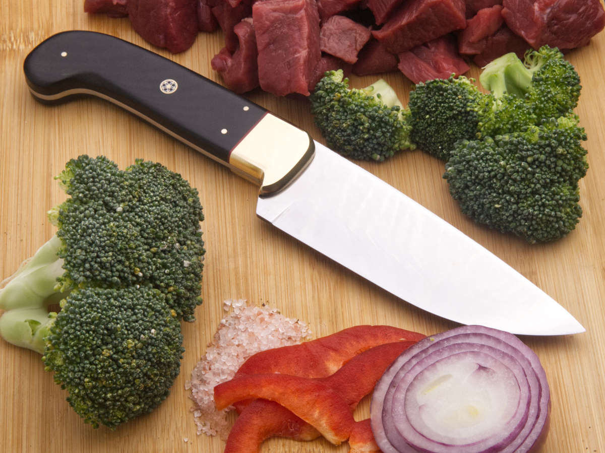 Custom Made Camping Chef's knife