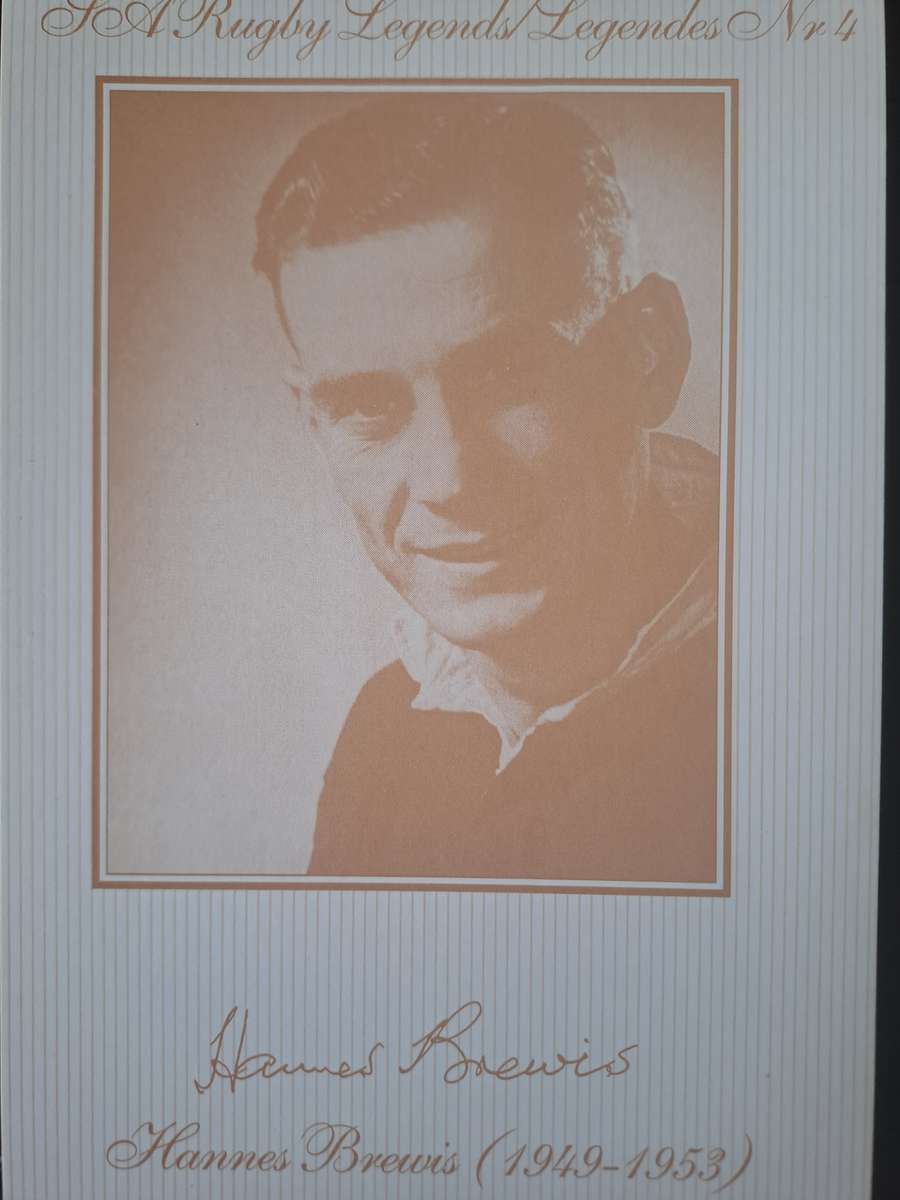 Rugby post cards. Unused. 8 X Springbok legends in sepia. Details: see below