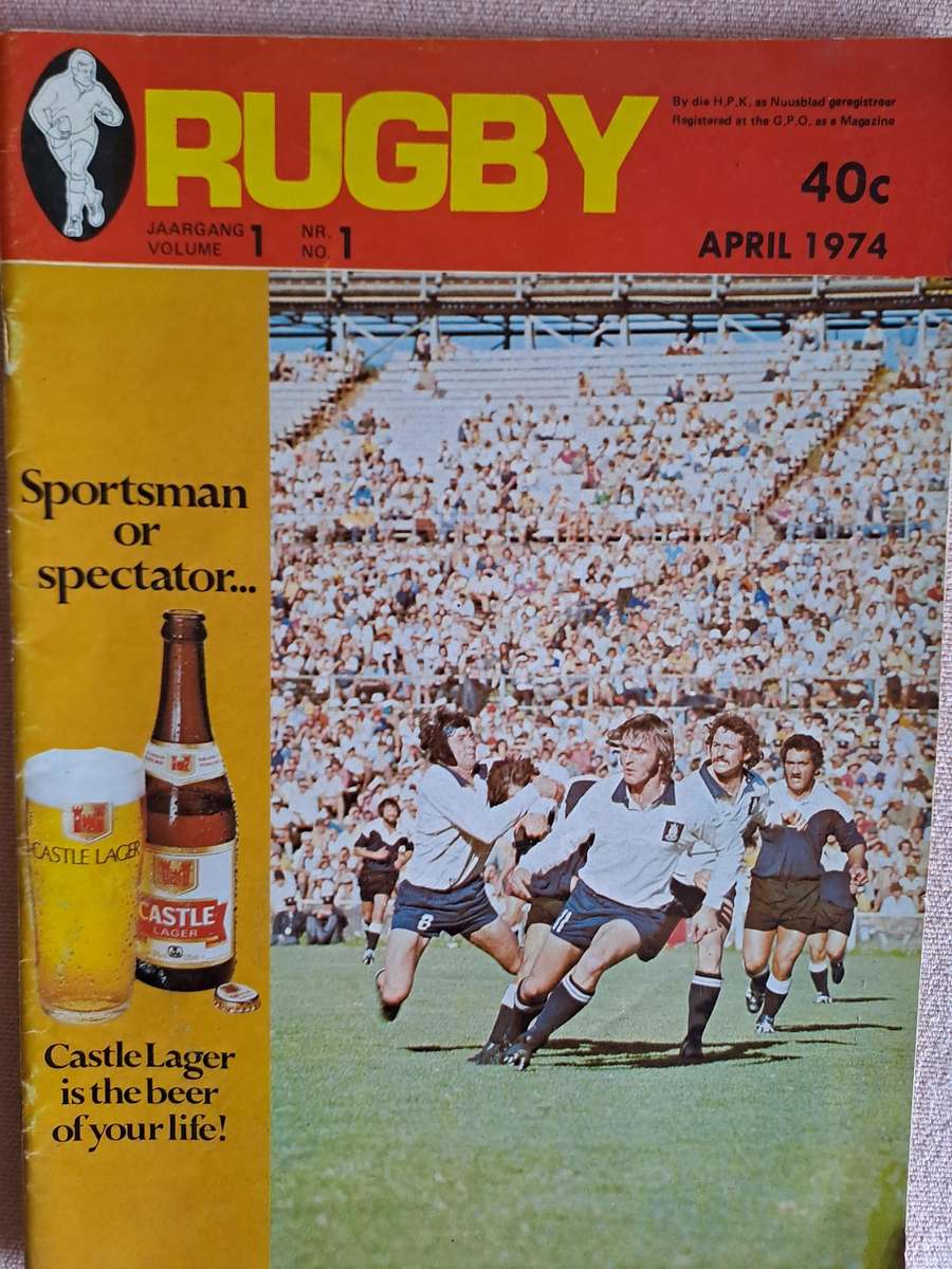 Rugby magazine April 1974 Vol. 1 No.1