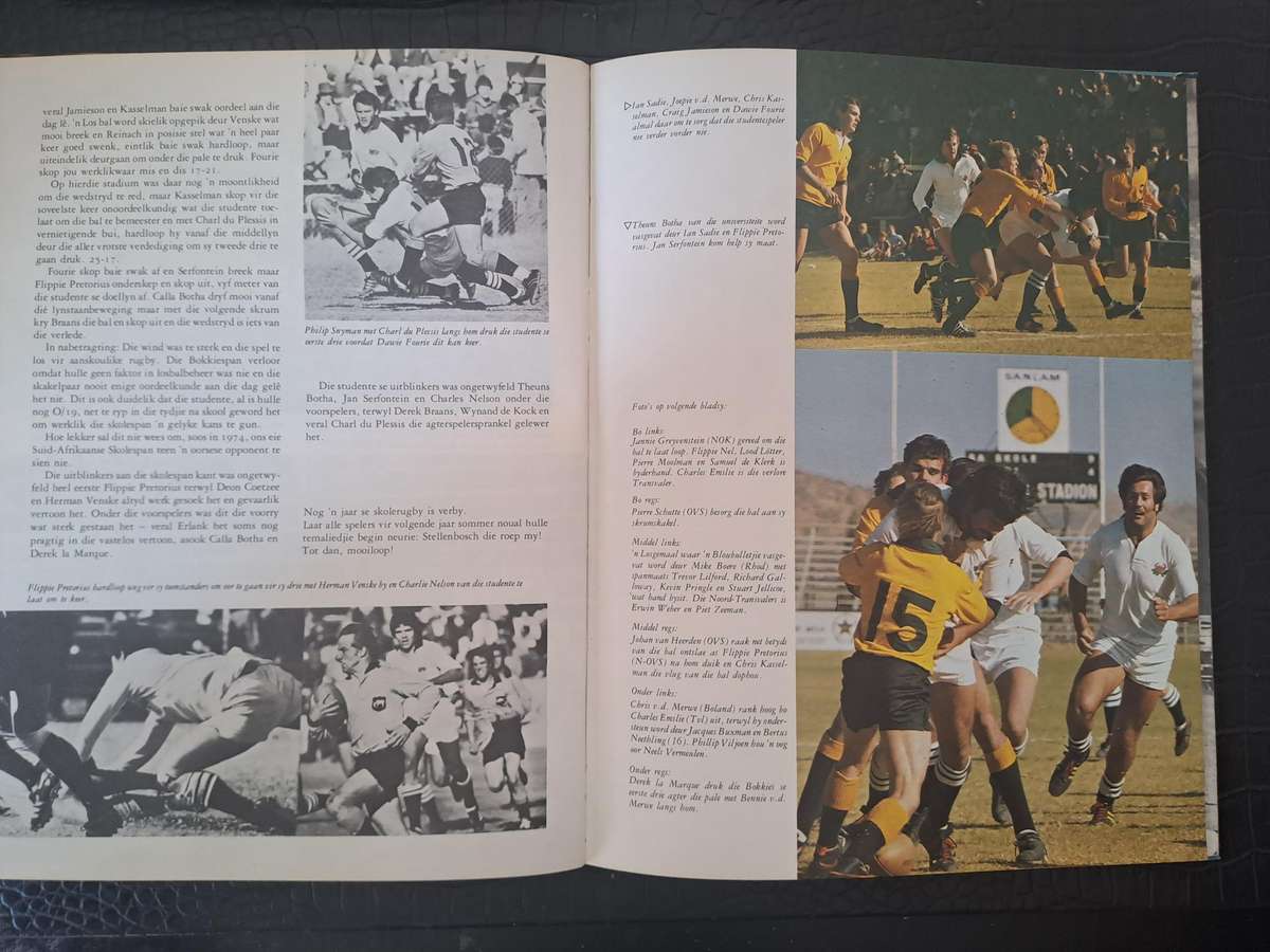 Rugby book. "Craven Week 1979" Text & photo report by Zandberg Jansen  h/c 96 pp