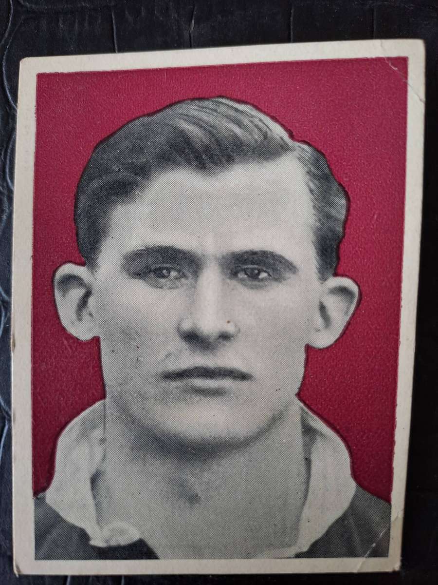 Rugby cards Springboks Cigarettes, Springboks and British Lions 1938. Duncan McRae