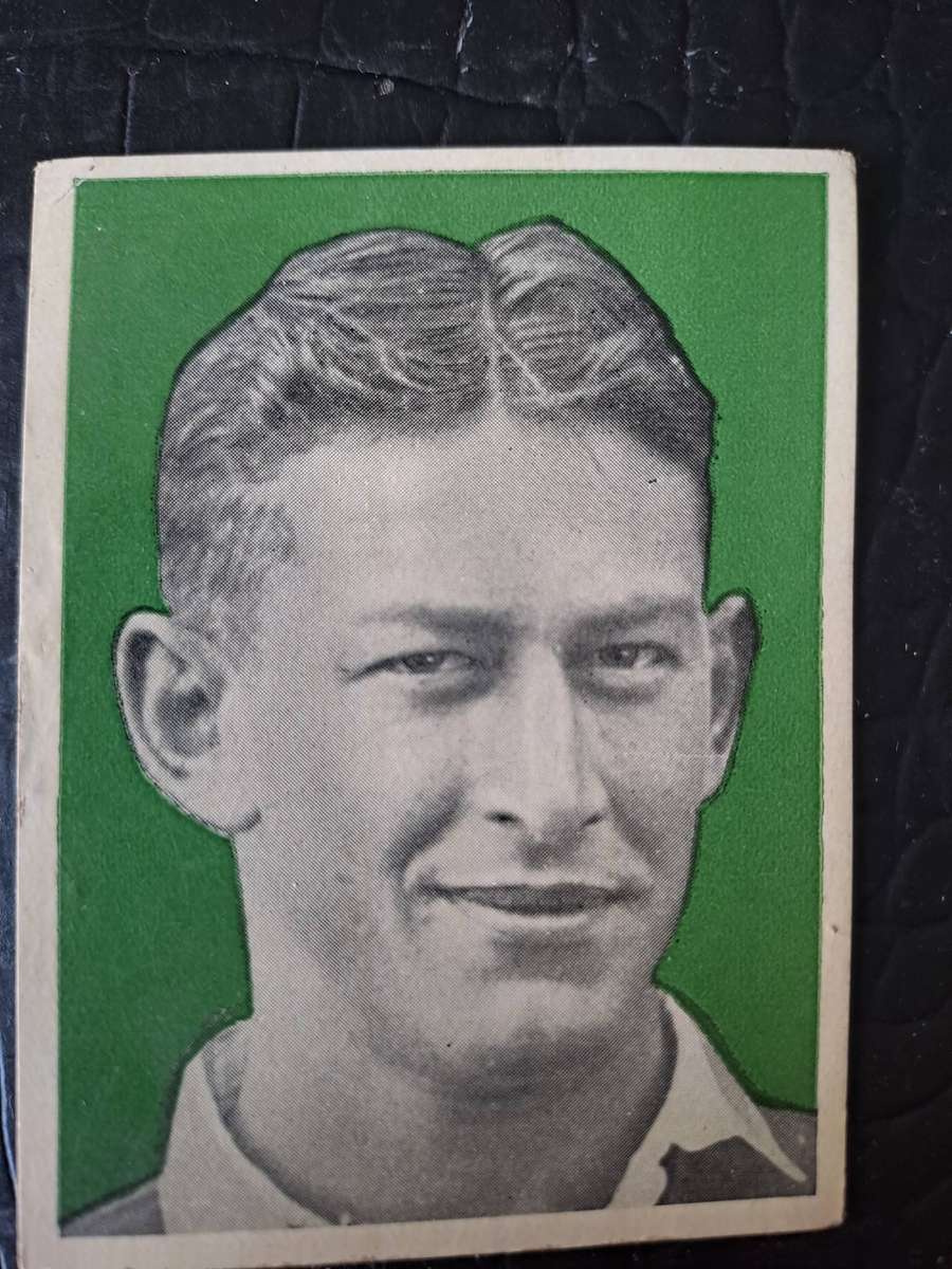 Rugby cards Springboks Cigarettes, Springboks and British Lions 1938. Ferdie Bergh