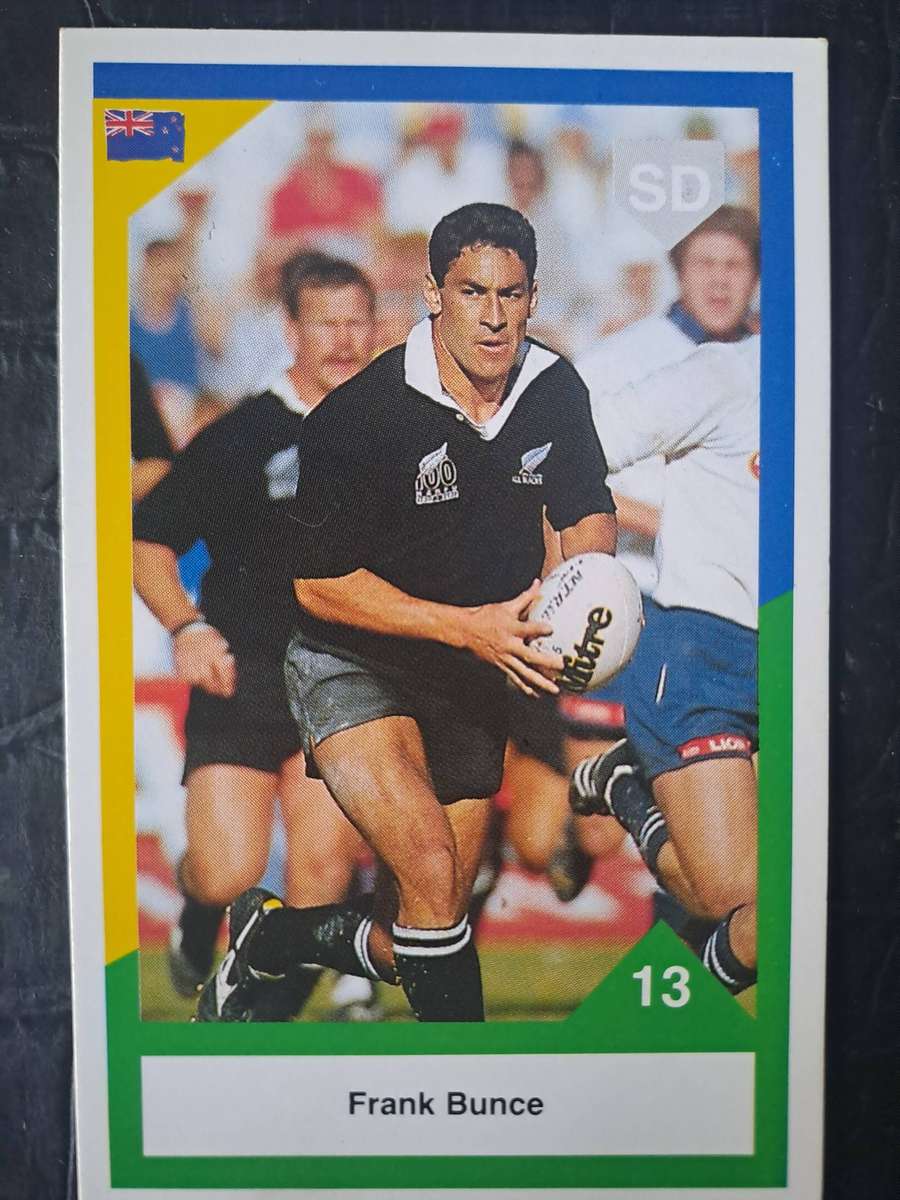 Rugby card. 1992 Sports Deck. Frank Bunce