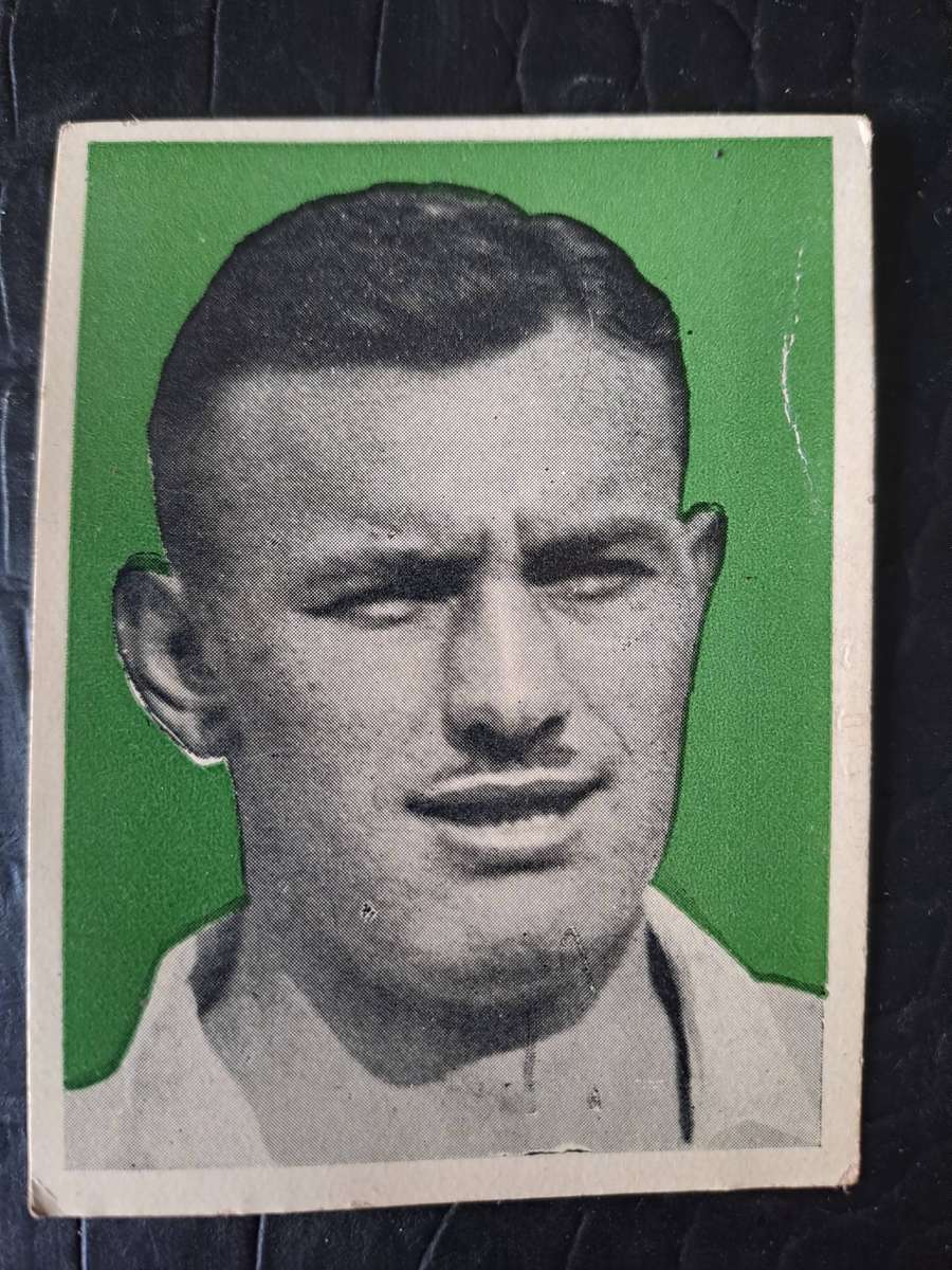 Rugby cards Springboks Cigarettes, Springboks and British Lions 1938. George van Reenen