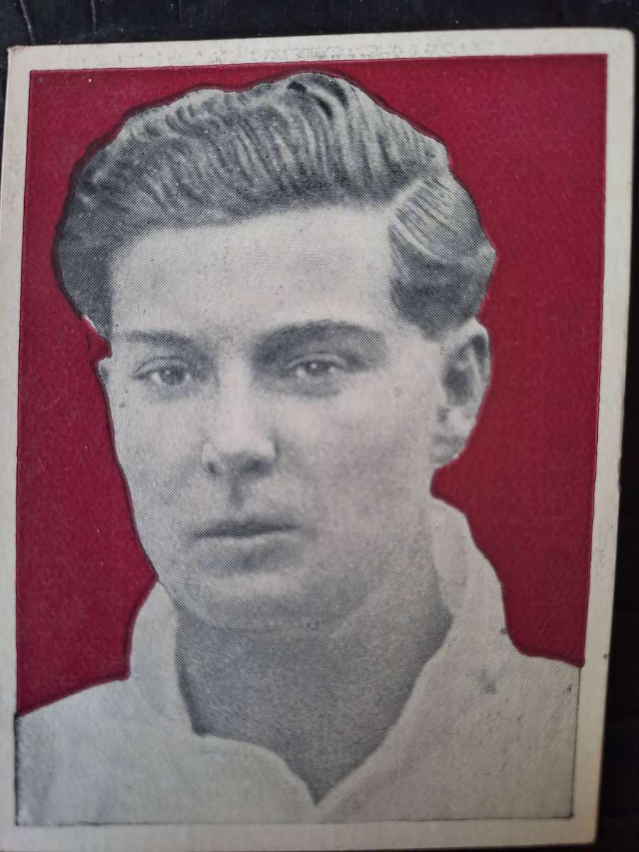 Rugby cards Springboks Cigarettes, Springboks and British Lions 1938. Jeff Reynolds