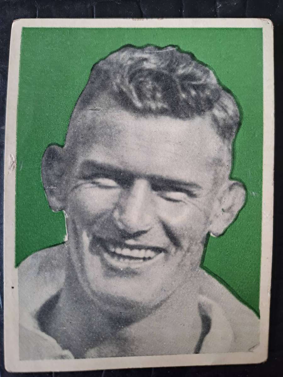 Rugby cards Springboks Cigarettes, Springboks and British Lions 1938. Mauritz van den Bergh