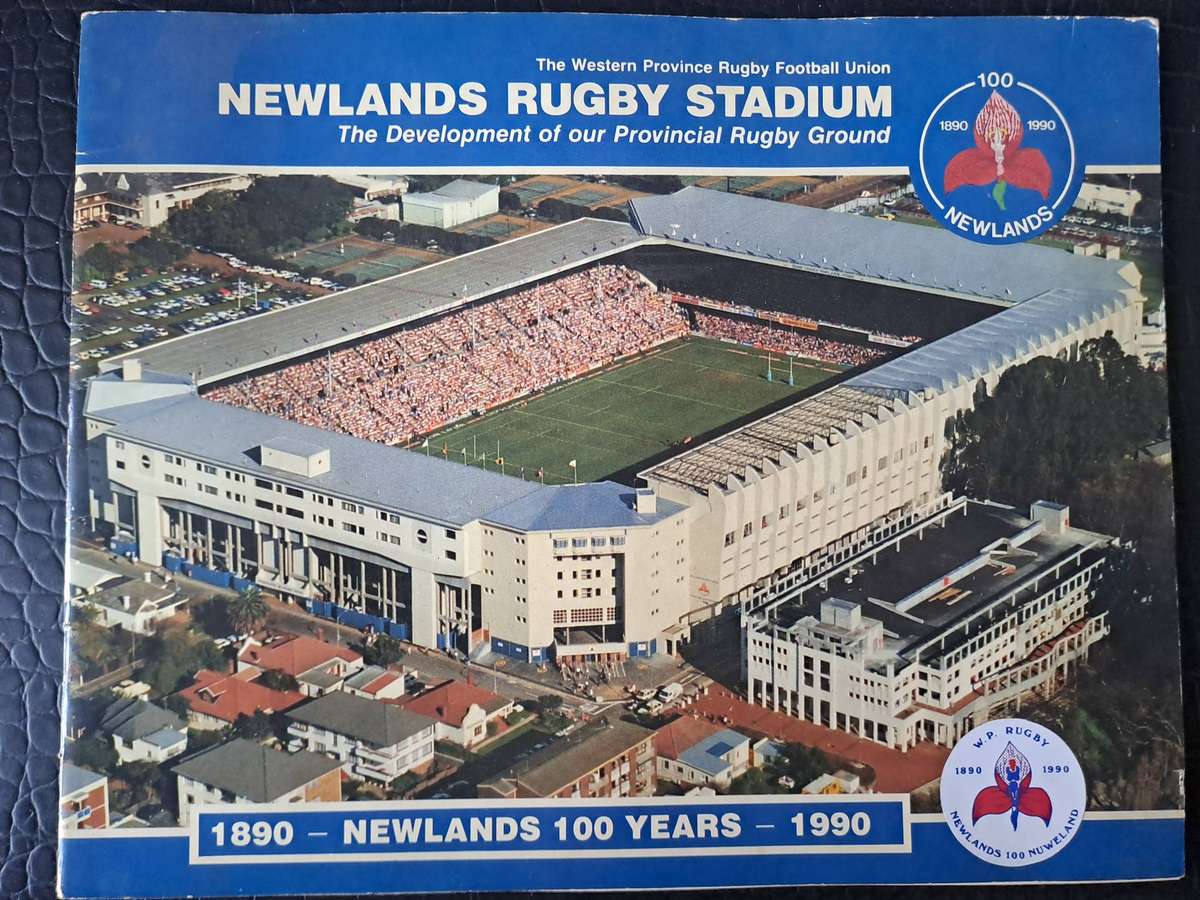 Rugby brochure. Newlands 100 Years 1890-1990 25 pp
