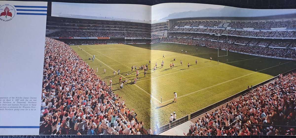 Rugby brochure. Newlands 100 Years 1890-1990 25 pp