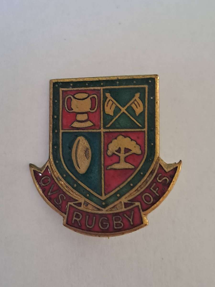 Rugby metal badge. Orange Free State. Scarce