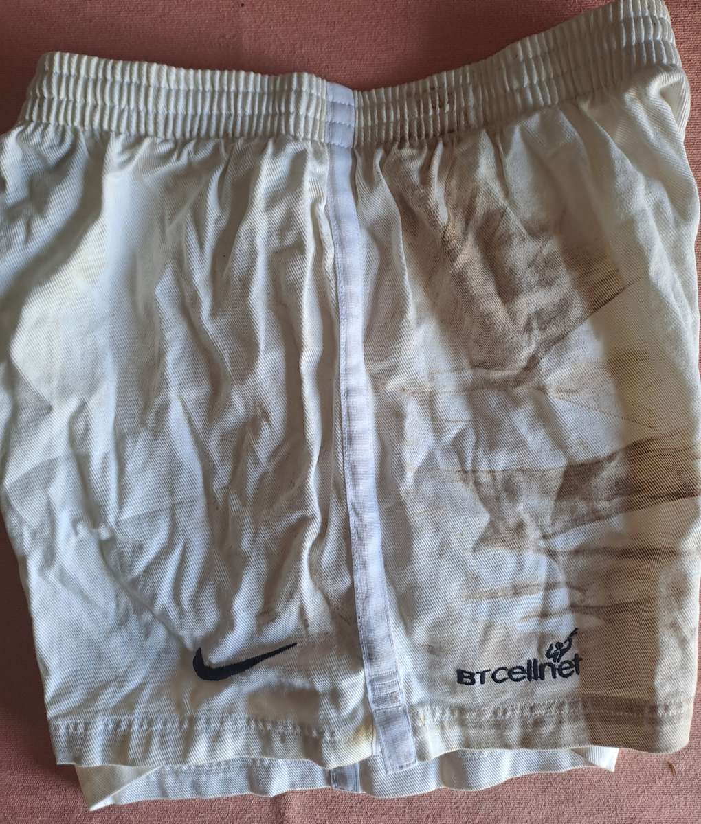 Rugby shorts Match worn Unknown English national team to SA 1990s Sponsor BCTel & Nike Large