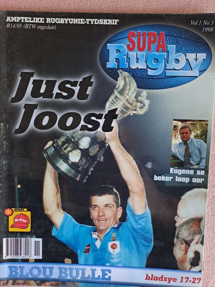 Rugby Magazine Supa Rugby Official BBRU magazine  Vol 1 No 3 1998