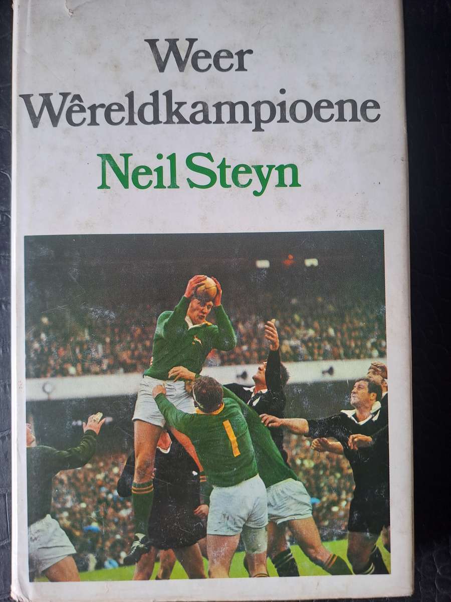 Rugby book. Weer Wereldkampioene (the 1970 All Black tour to South Africa) H/C D/J 224 pp