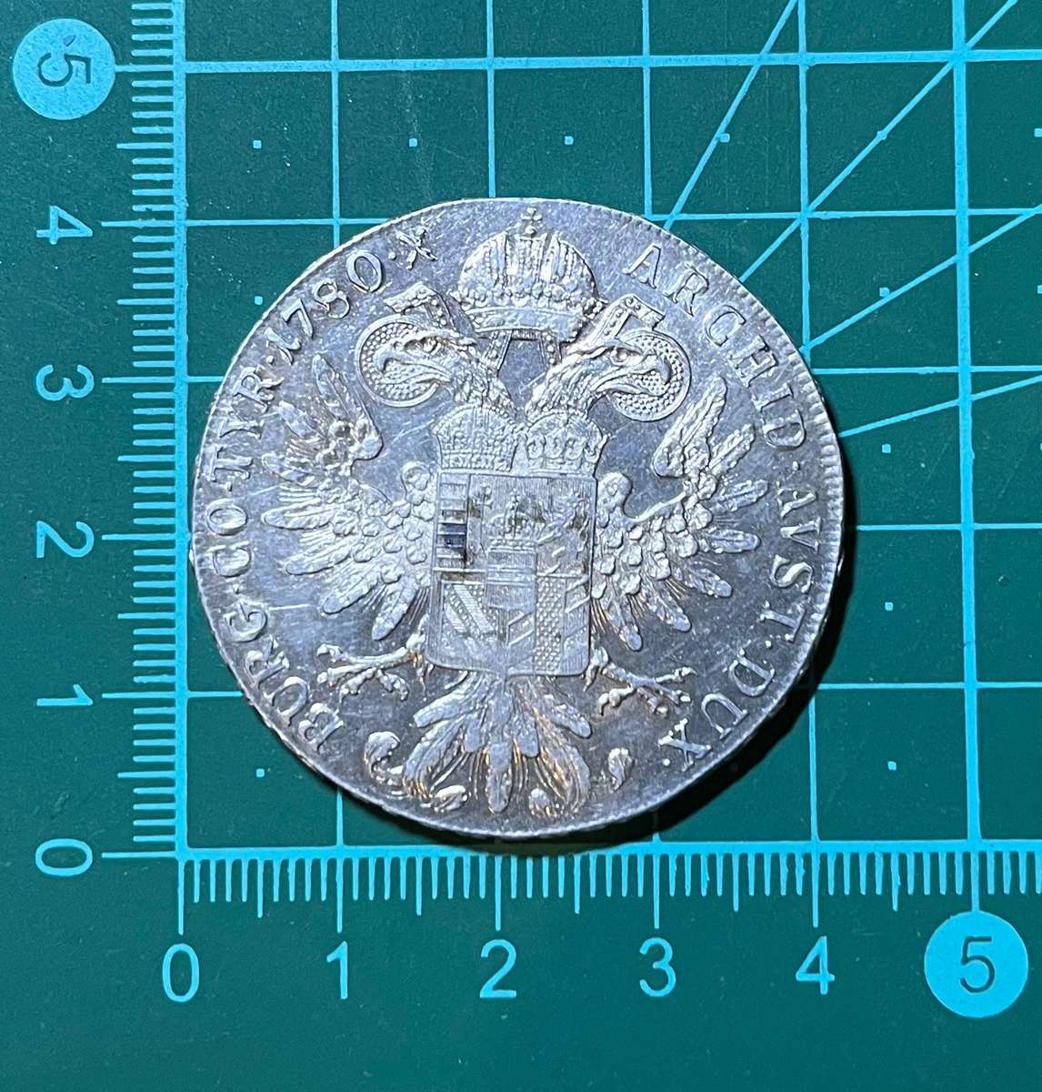 *#* Austria 1780 Silver Maria Theresa Thaler - Restrike .833 Silver