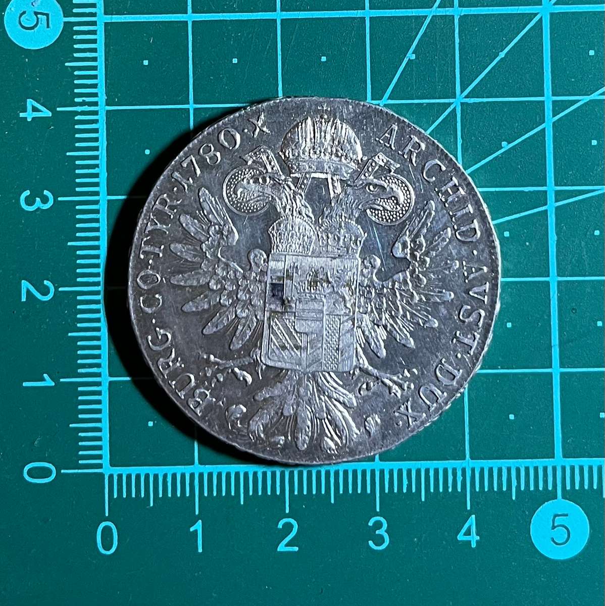 *#* Austria 1780 Silver Maria Theresa Thaler - Restrike .833 Silver