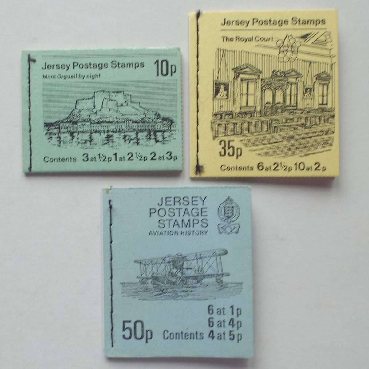 Channel Islands - Selection of 20 Booklets - Stamps are Intact