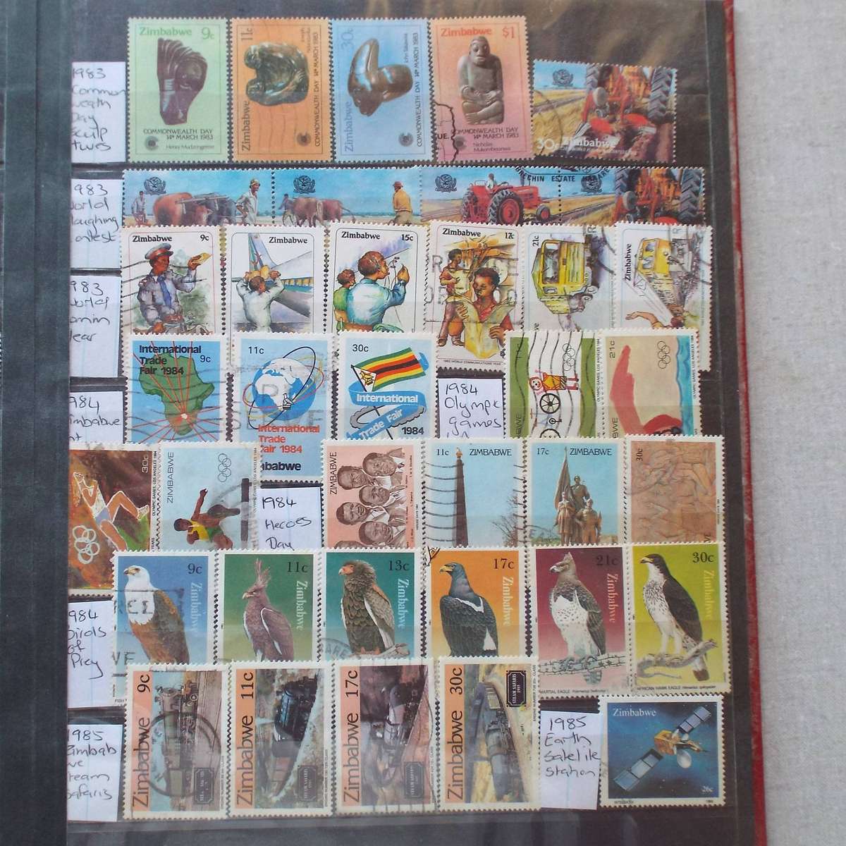 ZIMBABWE - Small Stock Book - Good Selection of Stamps