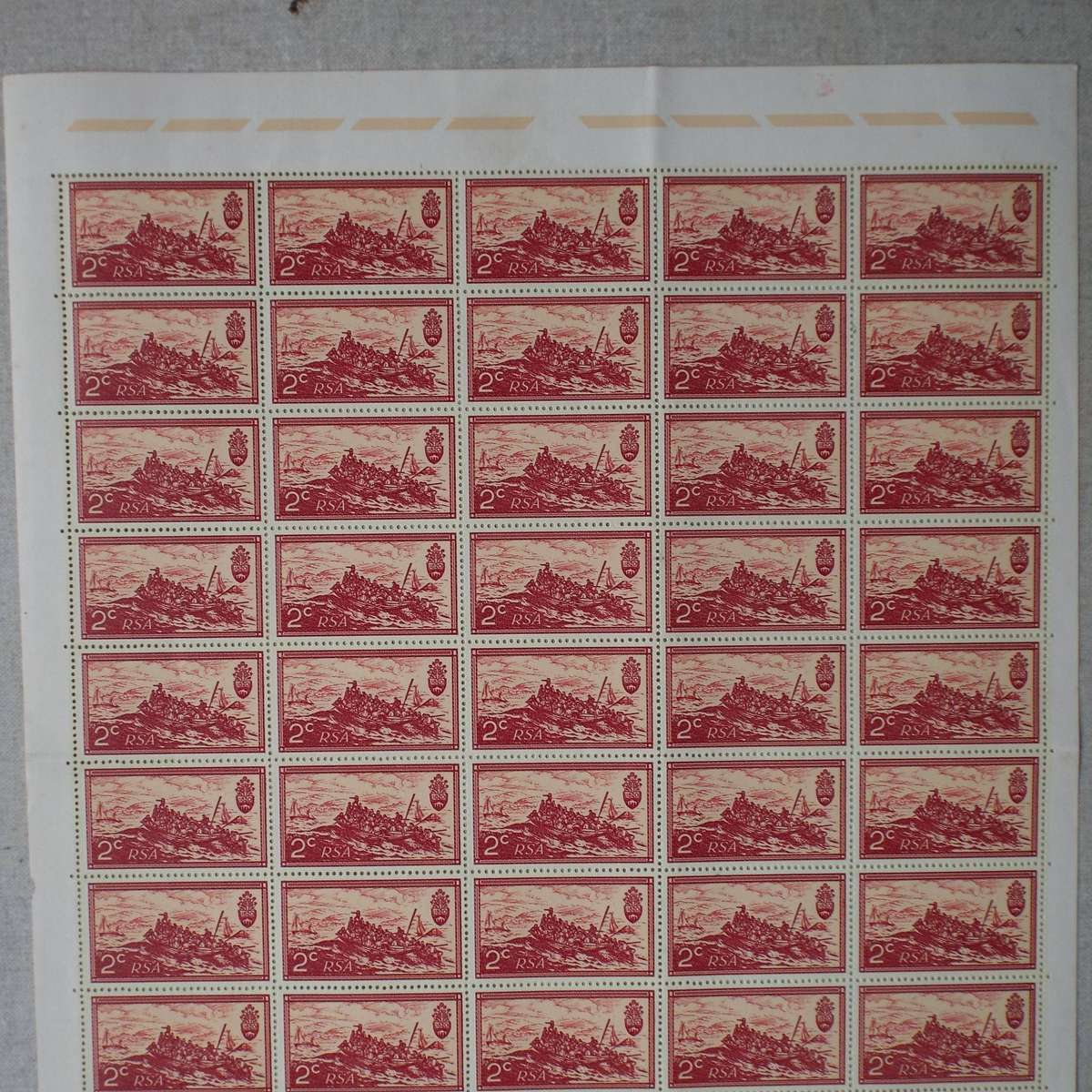 RSA - 1971 10th Anniv. of Republic - Full Set in Full Sheets of 100