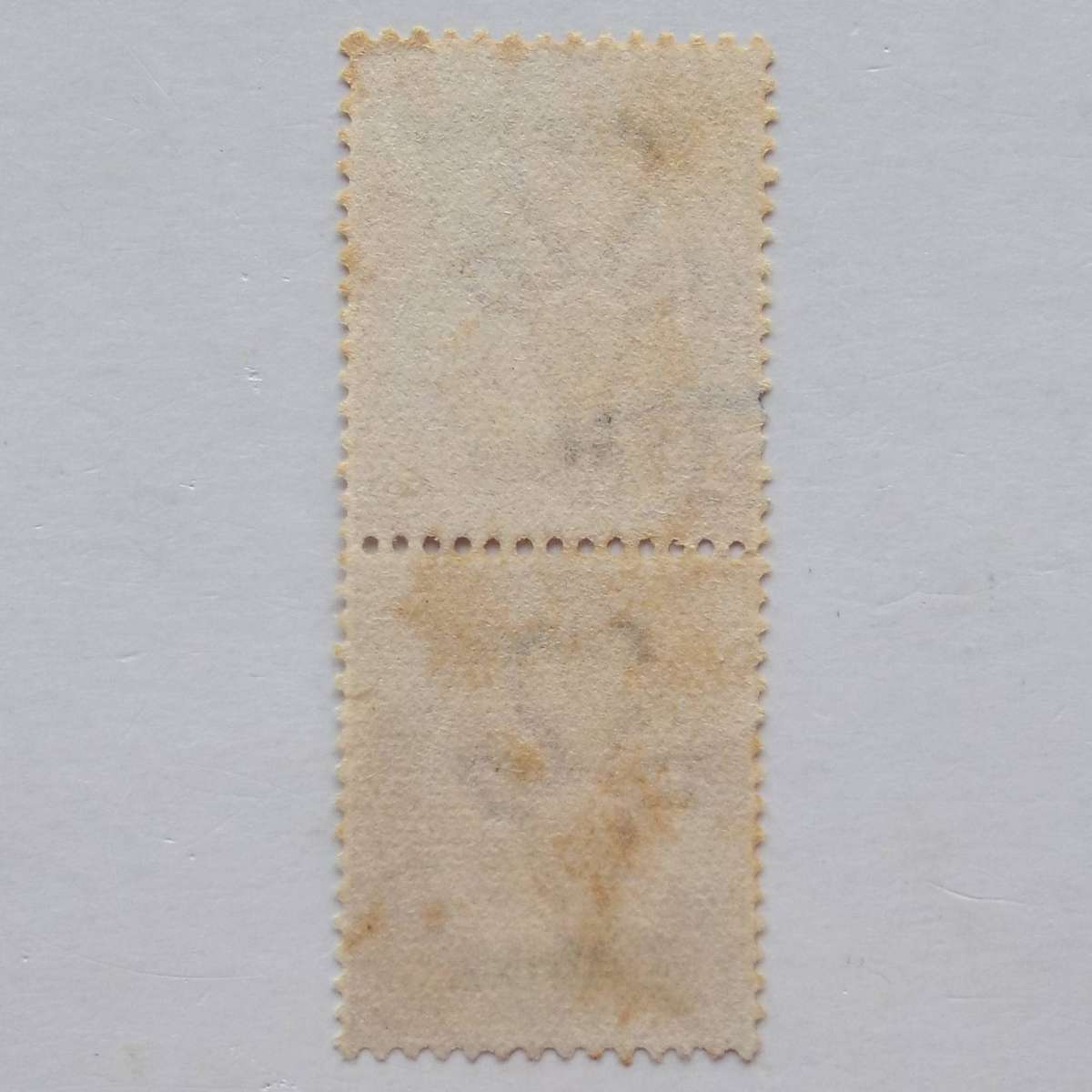 SWA - 1923 Defin Issue "KGV" Optd - 2d Purple - Vertical Pair - Used