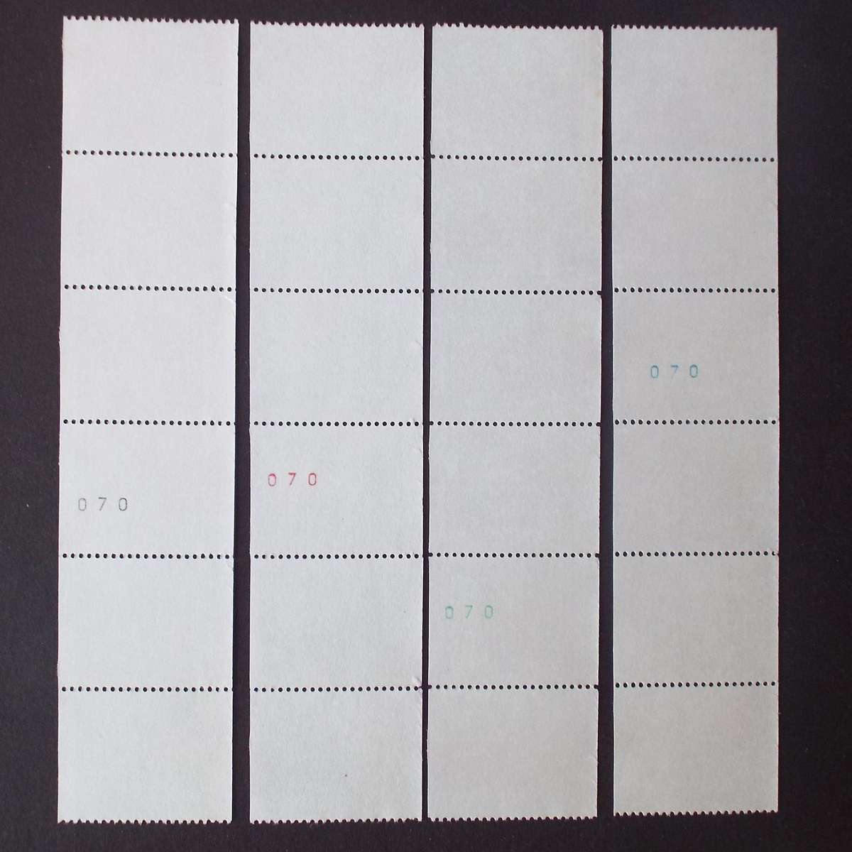 RSA - 1982 4th Defin Issue "Architecture" - Coil Stamps - Strips of 6 - MNH