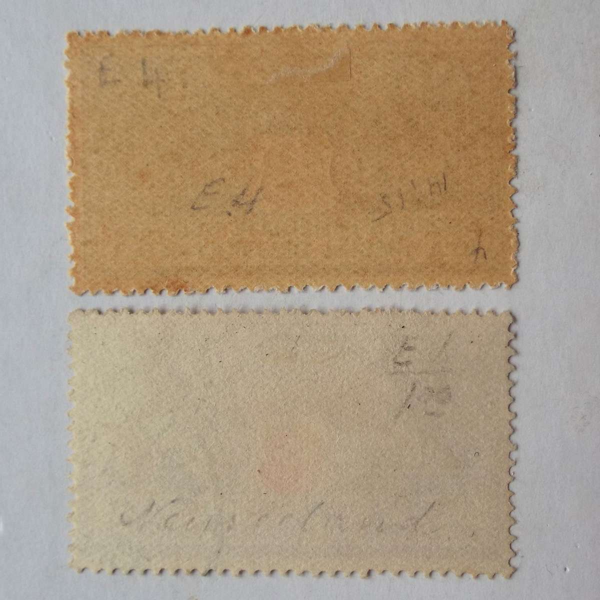 New Zealand - 1903 Express Delivery Stamps - 6d Red and Violet - Singles - Unused and Fine Used