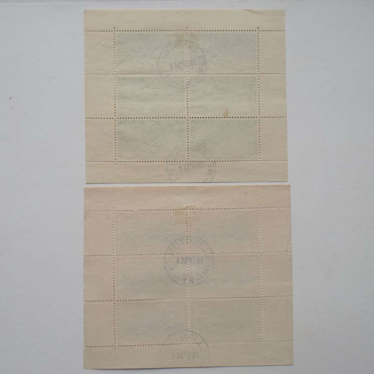 New Zealand - 1957 Health Stamps - Full Set in Miniature Sheets - Used