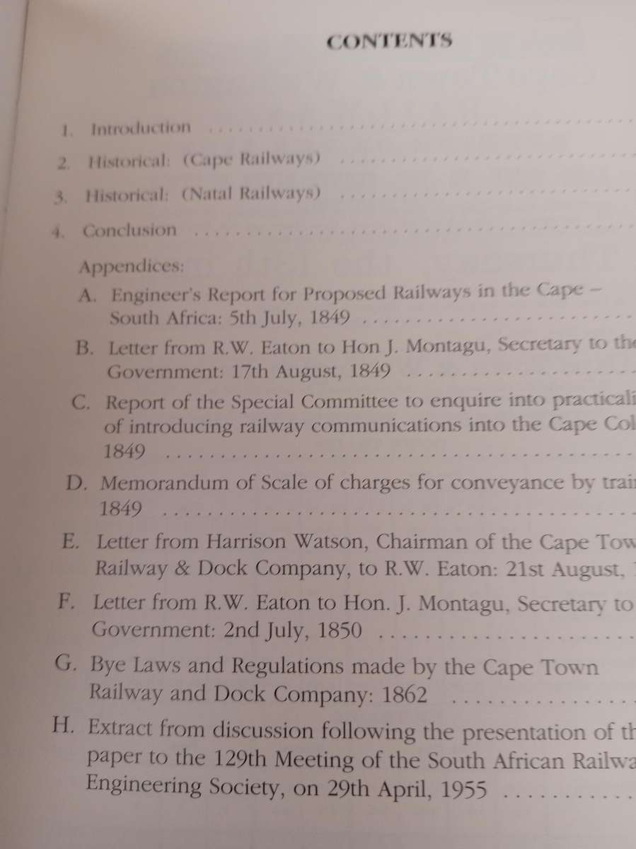 The 4'8 1/2' gauge Railways in South Africa 1845 -1873