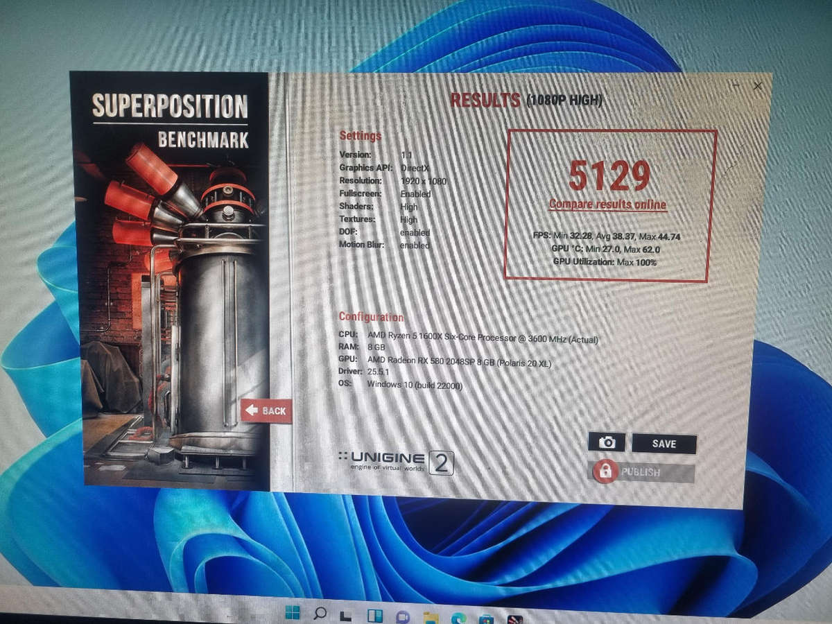 Ryzen 5 Gaming PC  RX 580 8GB  Plug & Play