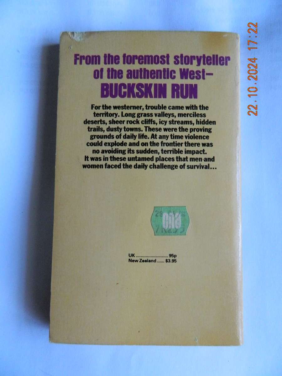 WESTERNS -  LOUIS L'AMOUR -  BUCKSKIN RUN