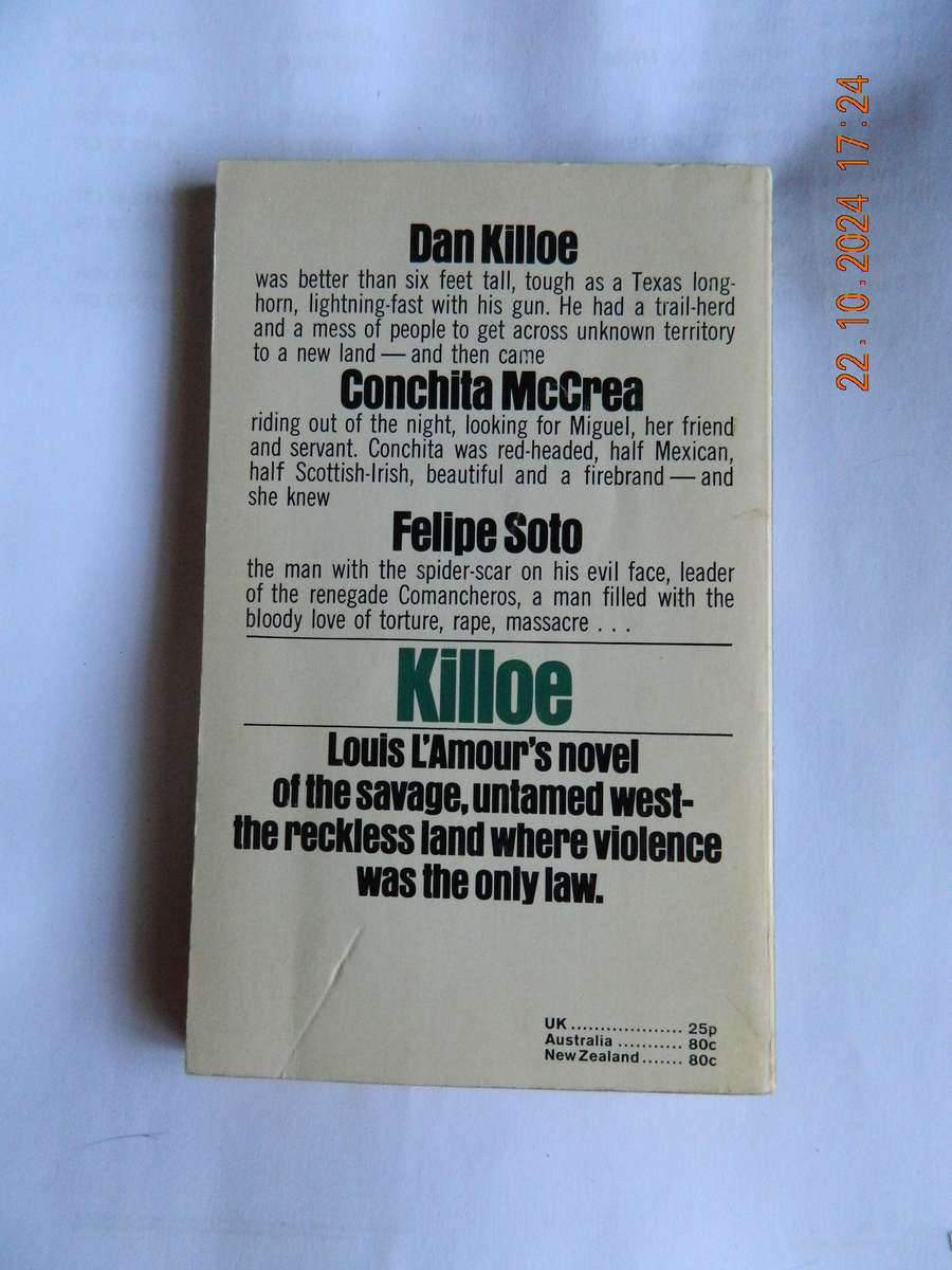 WESTERNS -  LOUIS L'AMOUR -  KILLOE