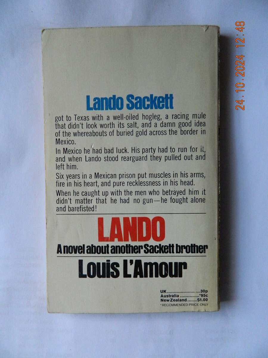 WESTERNS -  LOUIS L'AMOUR -  LANDO