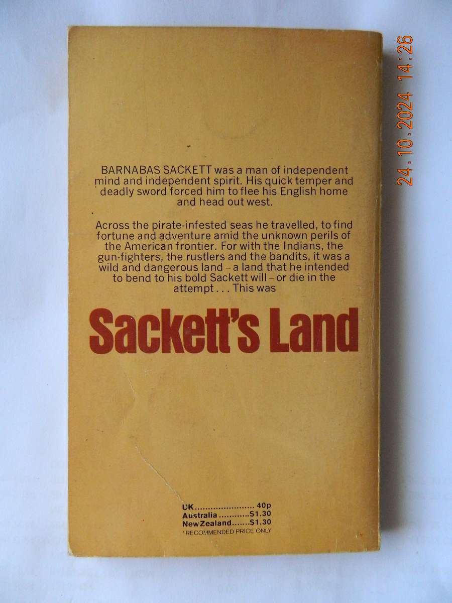 WESTERNS -  LOUIS L'AMOUR -  SACKETT'S LAND