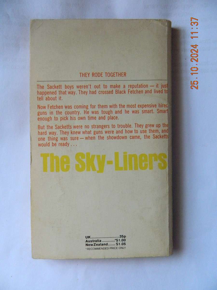 WESTERNS -  LOUIS L'AMOUR -  THE SKY-LINERS