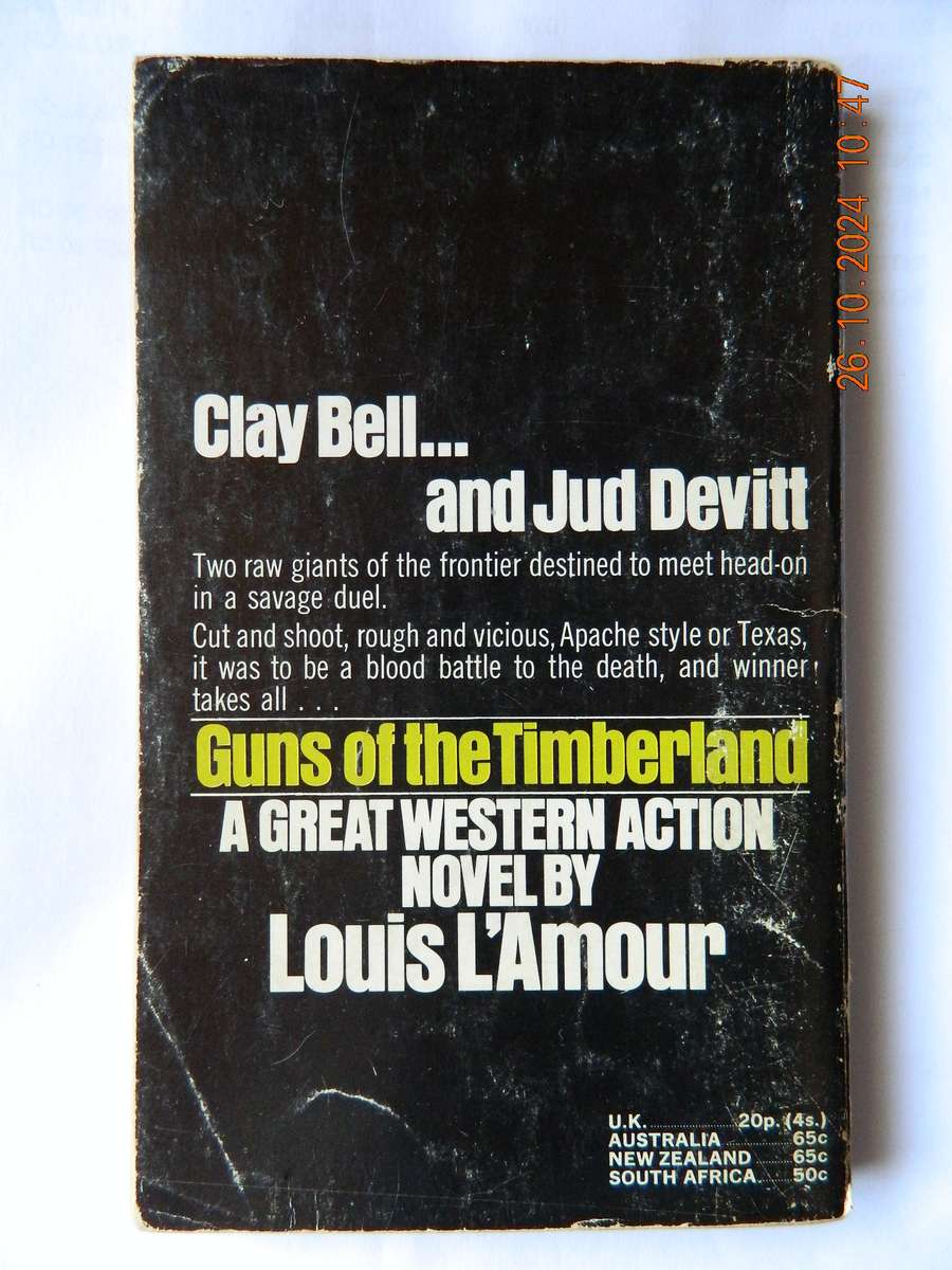 WESTERNS -  LOUIS L'AMOUR -  GUNS OF THE TIMBERLAND