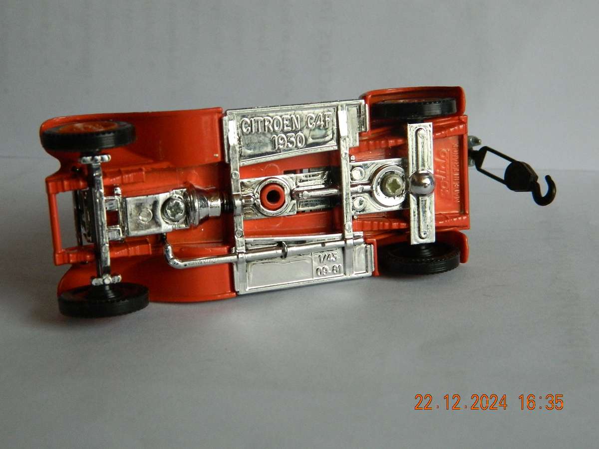 SOLIDO   -   -   CITROEN C4F  -  1930  -  RECOVERY TOW RUCK