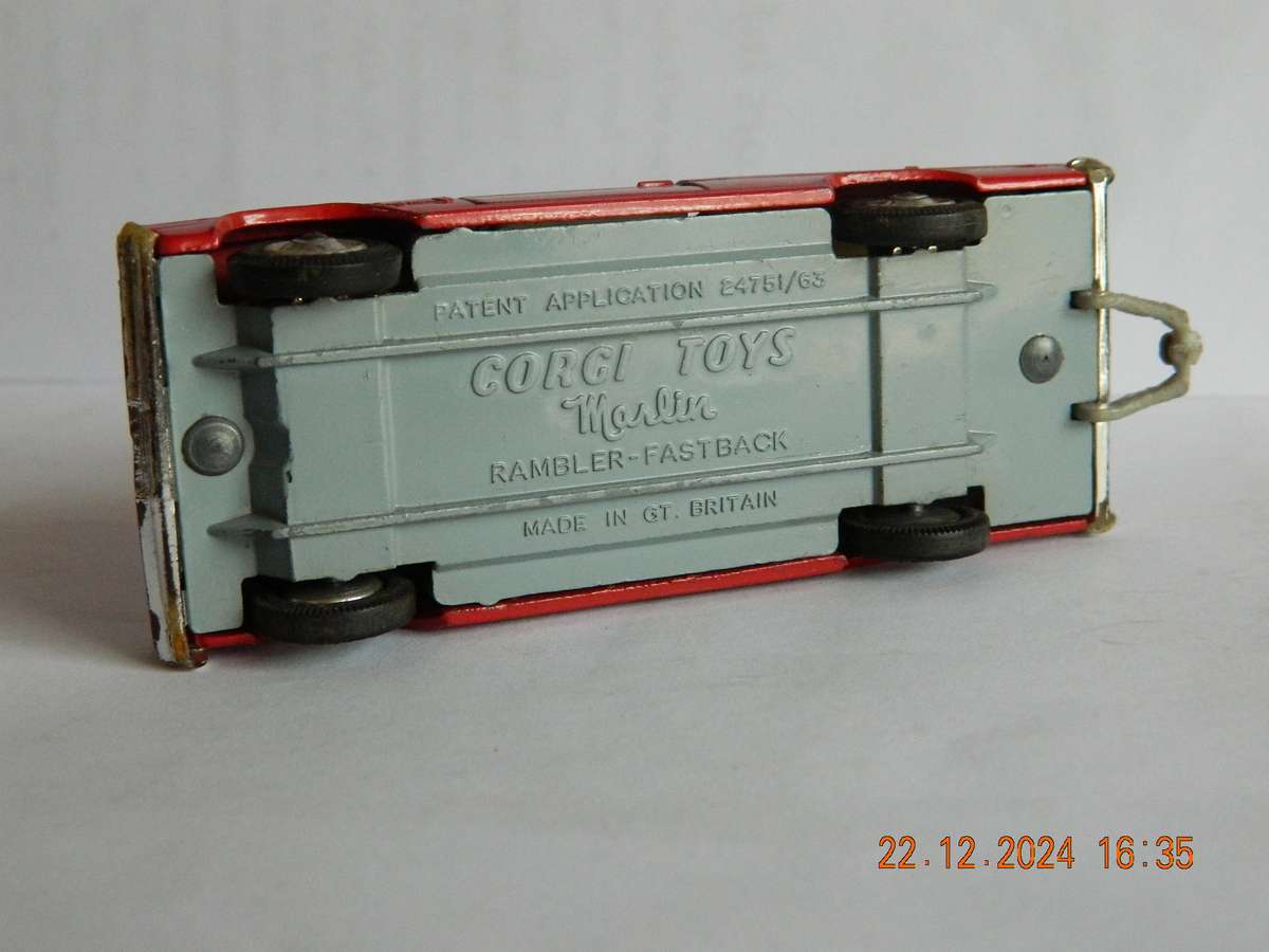 CORGI TOYS   -   263  -   MARLIN  -  RAMBLER FASTBACK