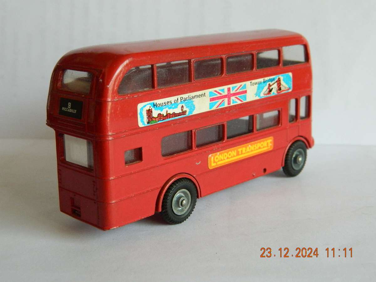 BUDGIE TOYS  -   -  A.E.C  - 'ROUTEMASTER'  -  64 SEATER BUS