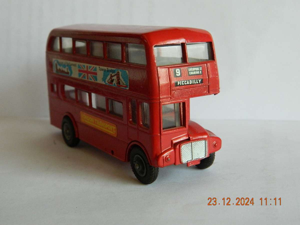 BUDGIE TOYS  -   -  A.E.C  - 'ROUTEMASTER'  -  64 SEATER BUS