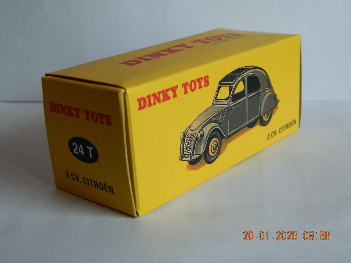 DEAGOSTINI - DINKY TOYS  -  24T  -   2 CV. CITROEN