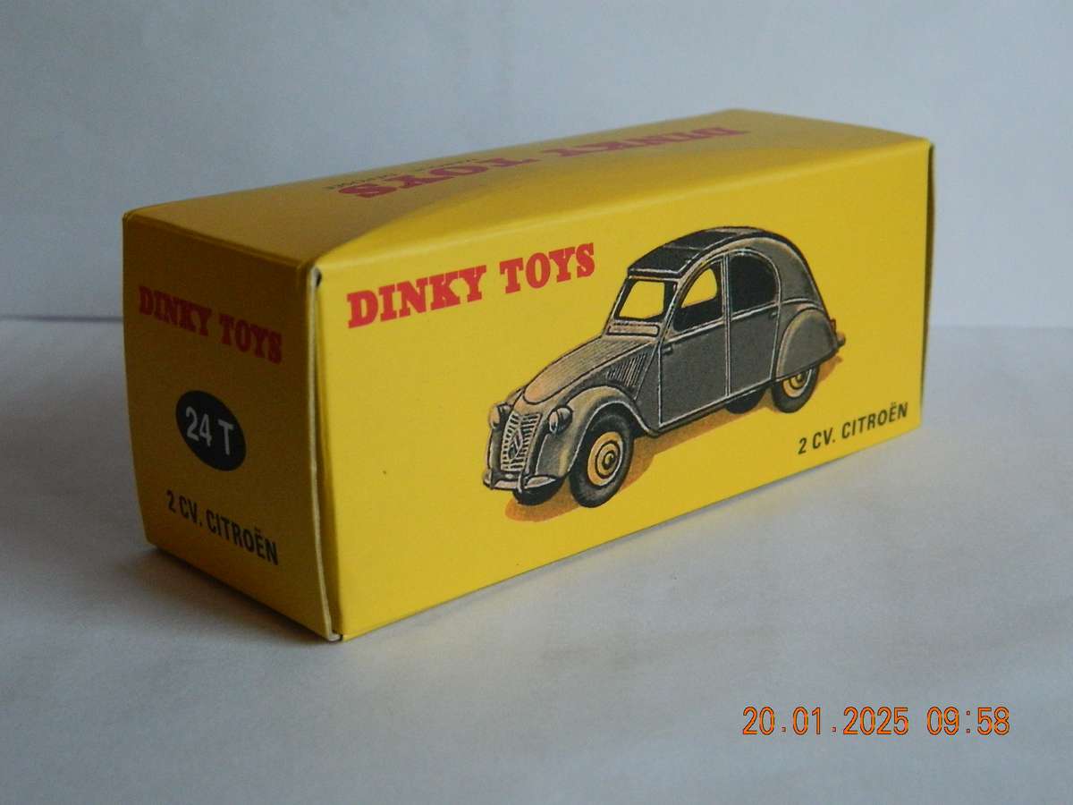 DEAGOSTINI - DINKY TOYS  -  24T  -   2 CV. CITROEN