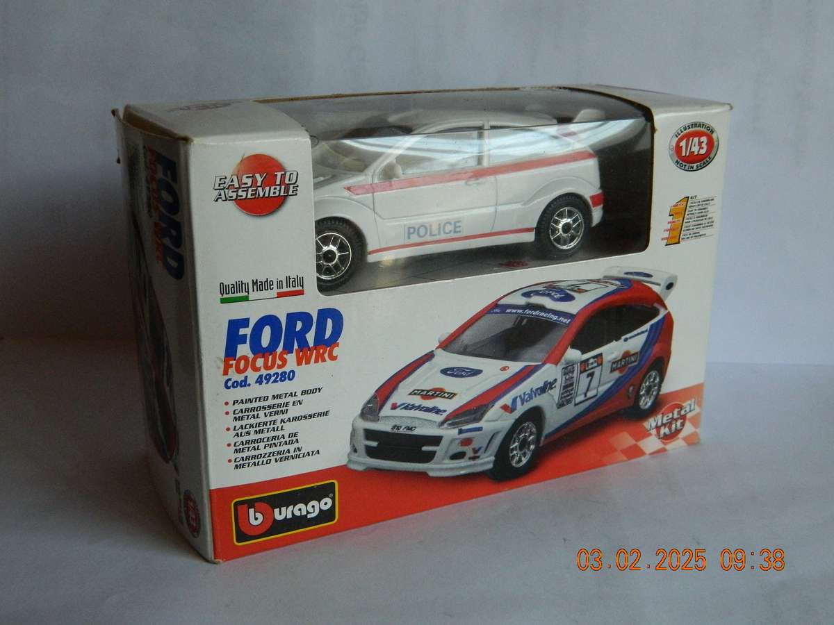 BBURAGO  -  49280  -  FORD FOCUS WRC