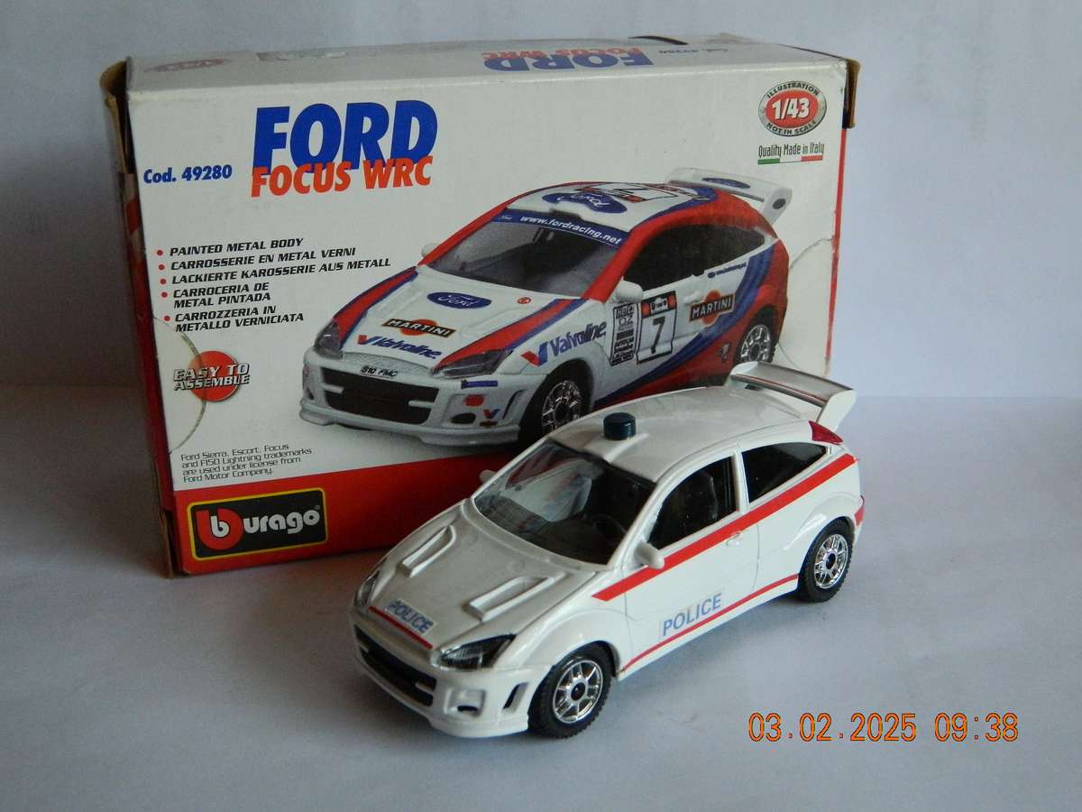 BBURAGO  -  49280  -  FORD FOCUS WRC