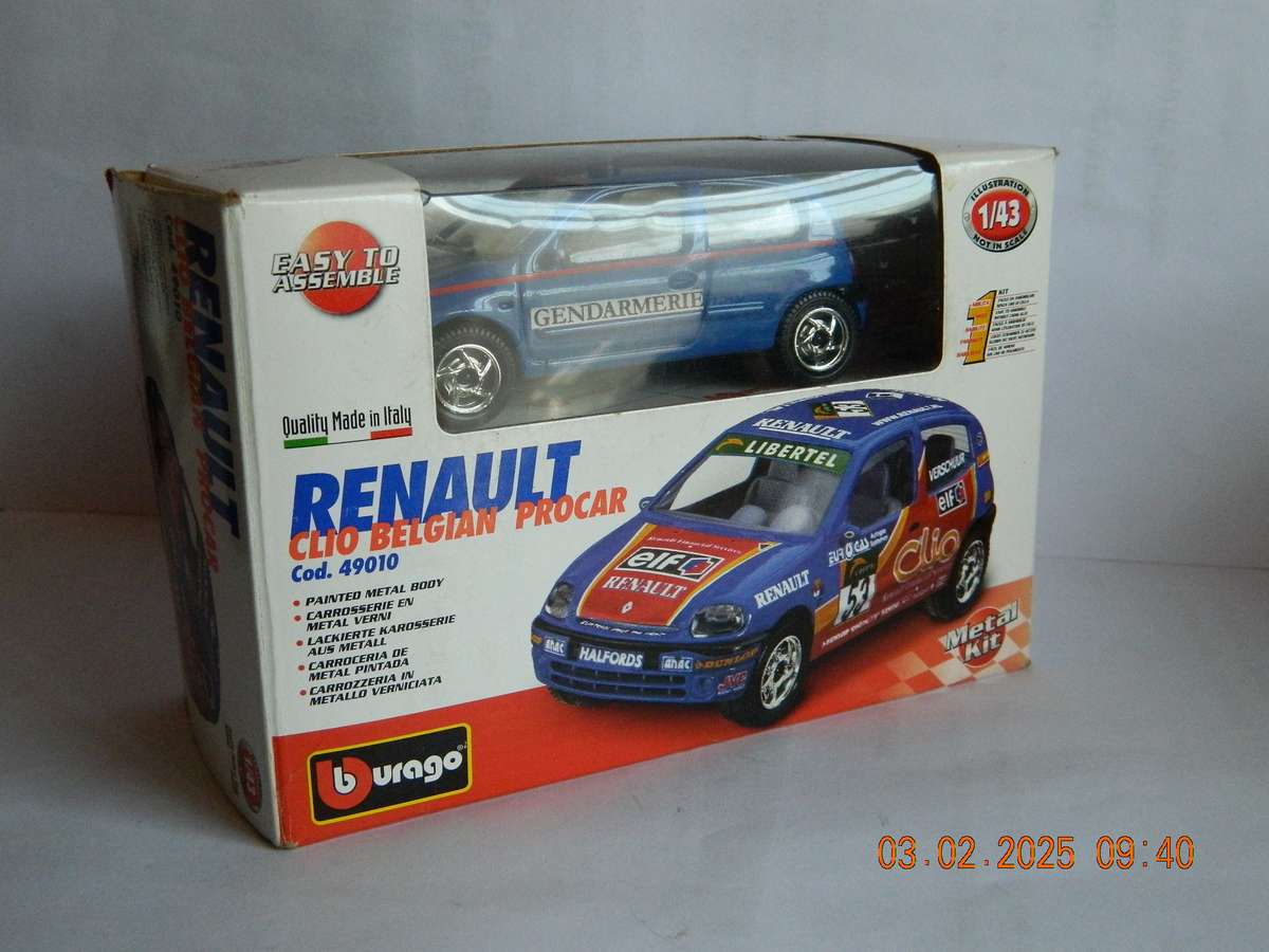 BBURAGO  -  49010  -  RENAULT CLIO