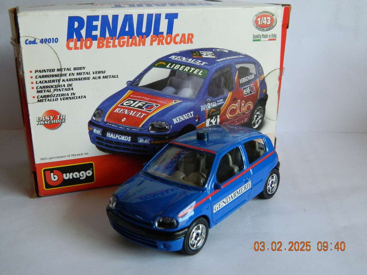 BBURAGO  -  49010  -  RENAULT CLIO