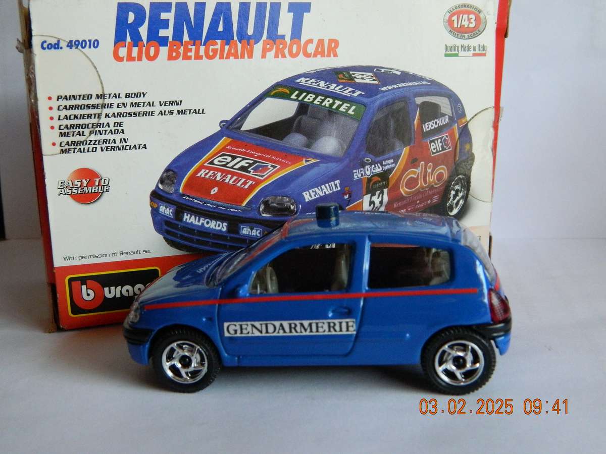 BBURAGO  -  49010  -  RENAULT CLIO