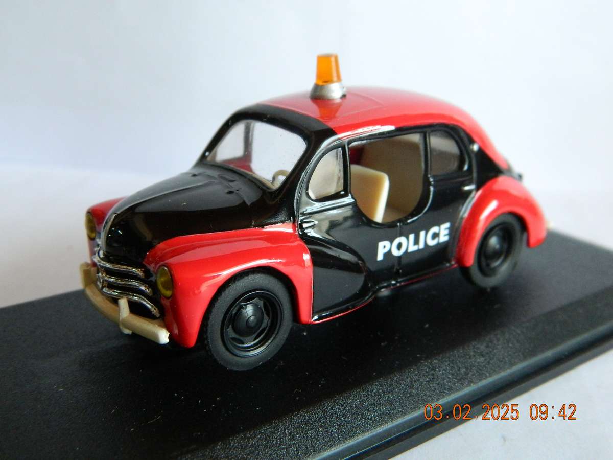 ELIGOR  -  100785  -  RENAULT 4 CV  POLICE MONEGASQUE