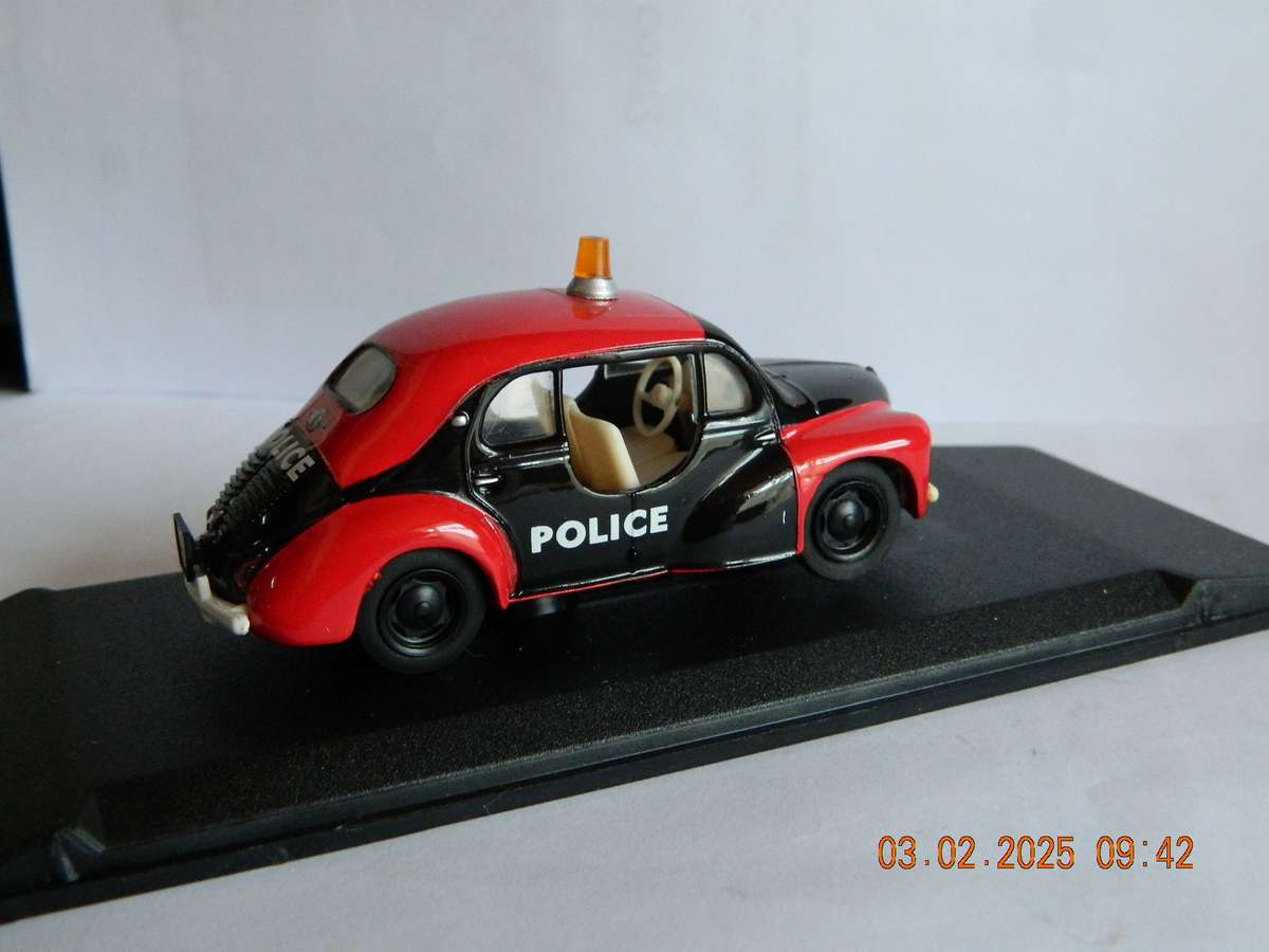 ELIGOR  -  100785  -  RENAULT 4 CV  POLICE MONEGASQUE