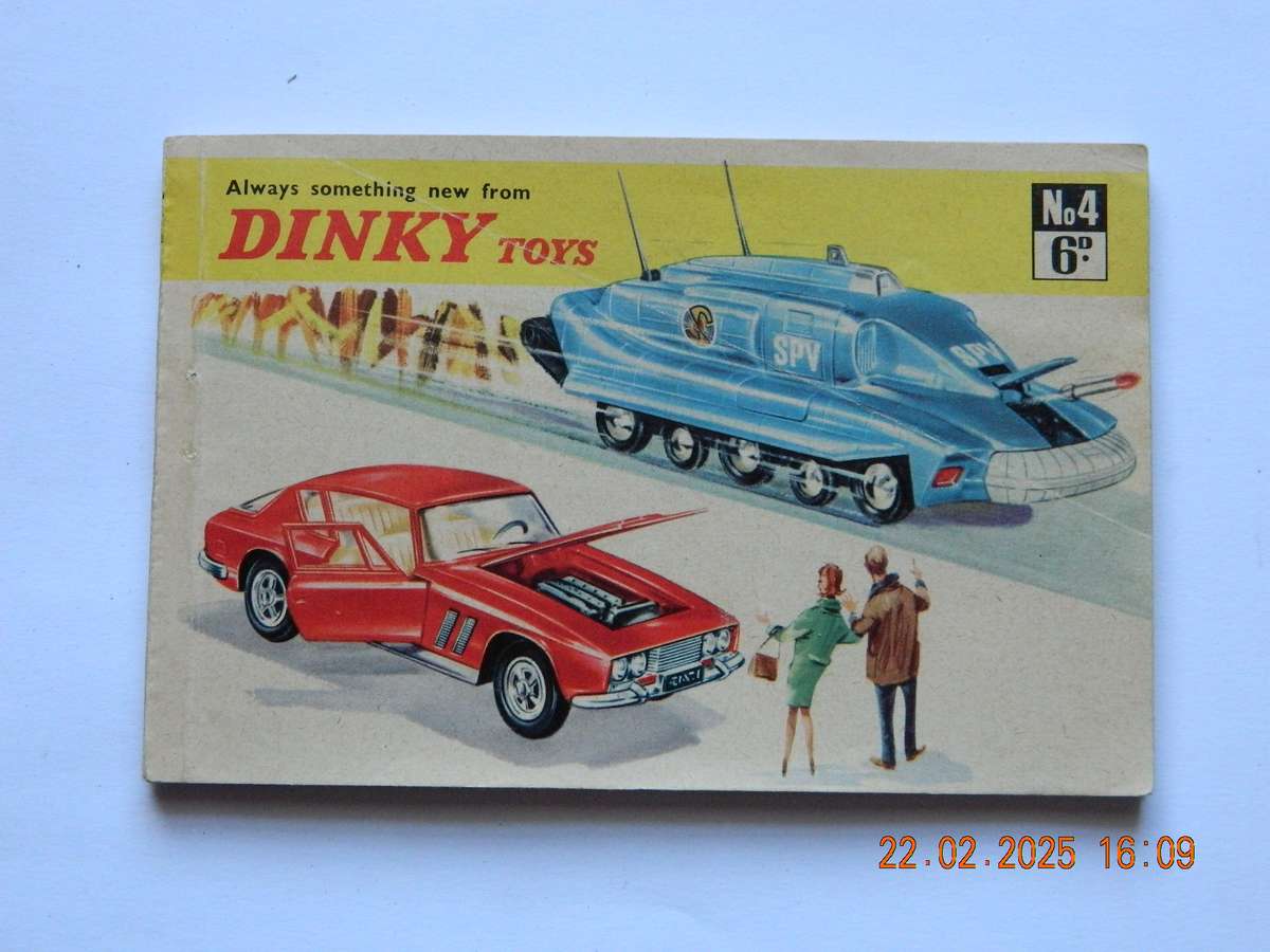 DINKY TOYS  -  PRODUCT MAGAZINE  -  NUMBER. 4  -  104 PAGES