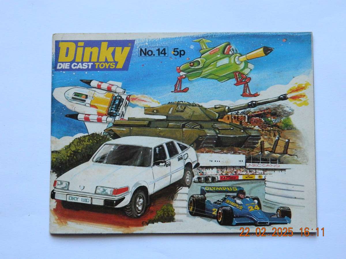 DINKY TOYS  -  PRODUCT MAGAZINE  -  NUMBER. 14  -  40  PAGES