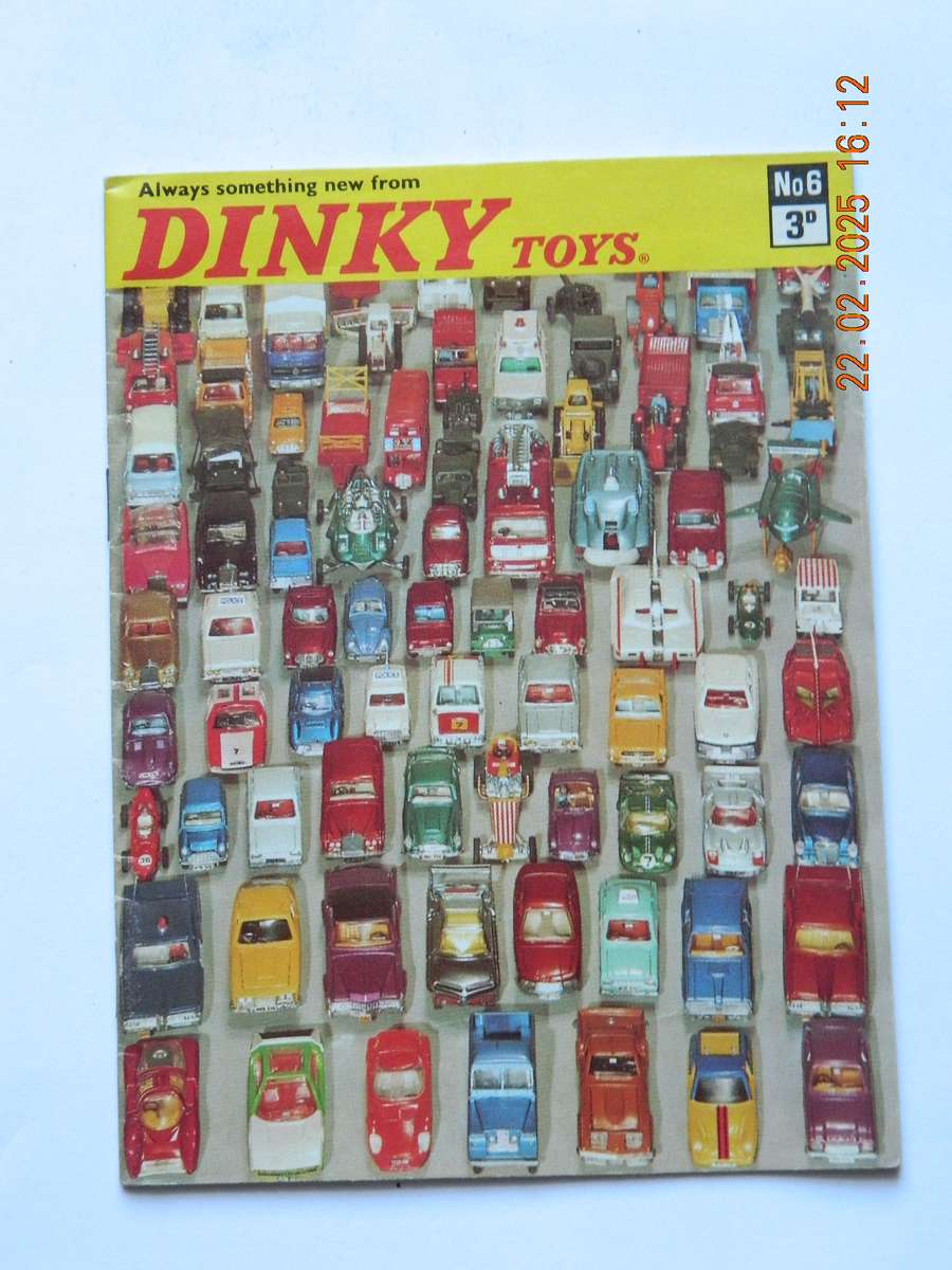 DINKY TOYS  -  PRODUCT MAGAZINE  -  NUMBER. 6  -    23  PAGES