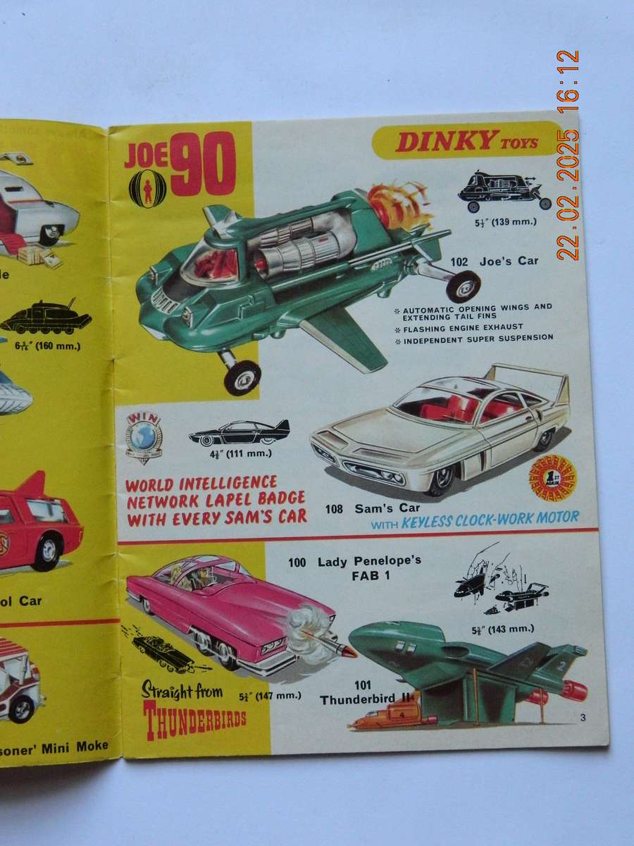 DINKY TOYS  -  PRODUCT MAGAZINE  -  NUMBER. 6  -    23  PAGES